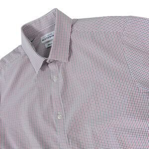 Mizzen+Main Leeward Performance Check Long Sleeve Medium Trim Fit